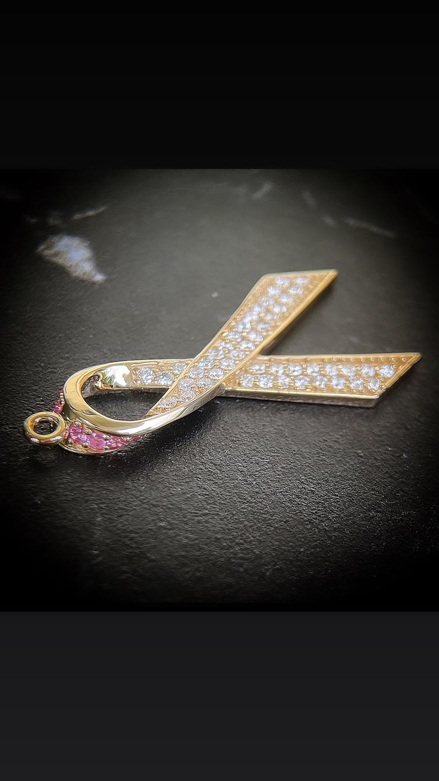 Courage Ribbon (Benefits Breast Cancer Awareness)